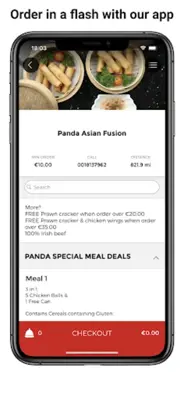 Panda Asian Fusion android App screenshot 6