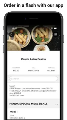 Panda Asian Fusion android App screenshot 7